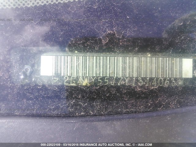 2G4WY55J7Y1314063 - 2000 BUICK CENTURY LIMITED/2000 SILVER photo 9