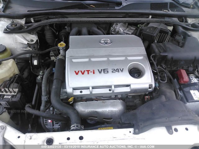 4T1BF32K06U622747 - 2006 TOYOTA CAMRY LE/XLE/SE WHITE photo 10