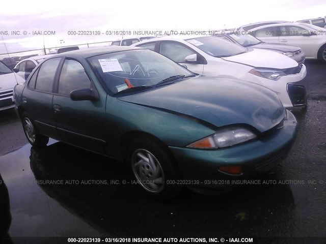 1G1JF52T1W7266921 - 1998 CHEVROLET CAVALIER LS GREEN photo 1