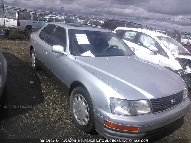 JT8BH28F8V0081213 - 1997 LEXUS LS 400 SILVER photo 1