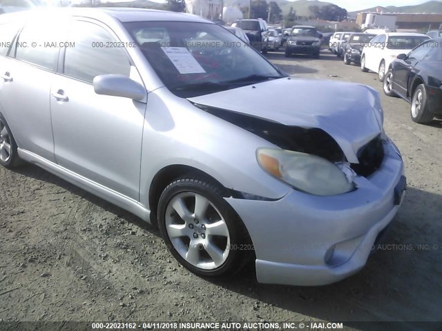 2T1KR32E55C333283 - 2005 TOYOTA COROLLA MATRIX XR SILVER photo 6