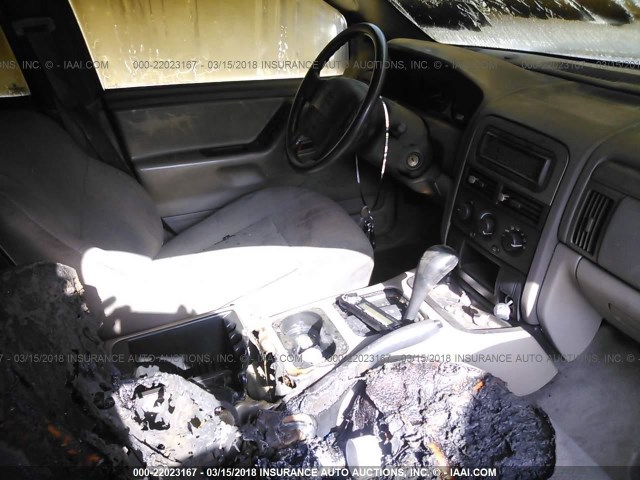 1J4GX48S04C150423 - 2004 JEEP GRAND CHEROKEE LAREDO/COLUMBIA/FREEDOM 红色 照片 5