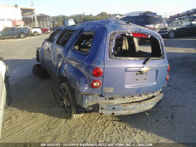 3GNCA13DX8S713787 - 2008 CHEVROLET HHR LS ლურჯი ფოტო 3
