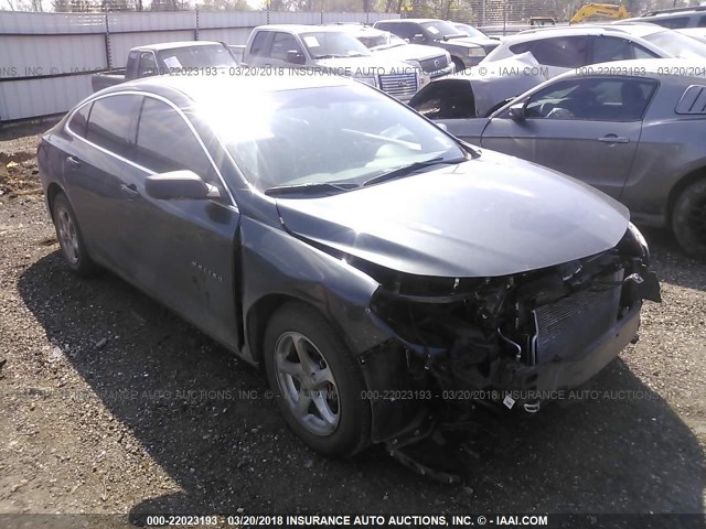 1G1ZB5ST8HF218047 - 2017 CHEVROLET MALIBU LS 黑色 照片 1