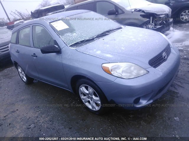 2T1KR32E97C649661 - 2007 TOYOTA COROLLA MATRIX XR BLUE photo 1