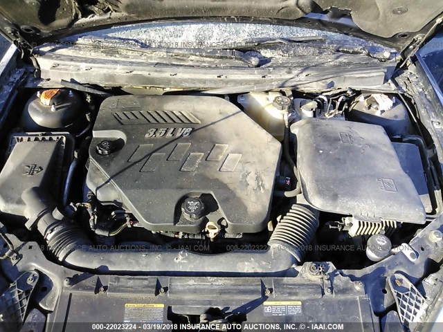 1G2ZJ57K594249719 - 2009 PONTIAC G6 Dark Blue photo 10