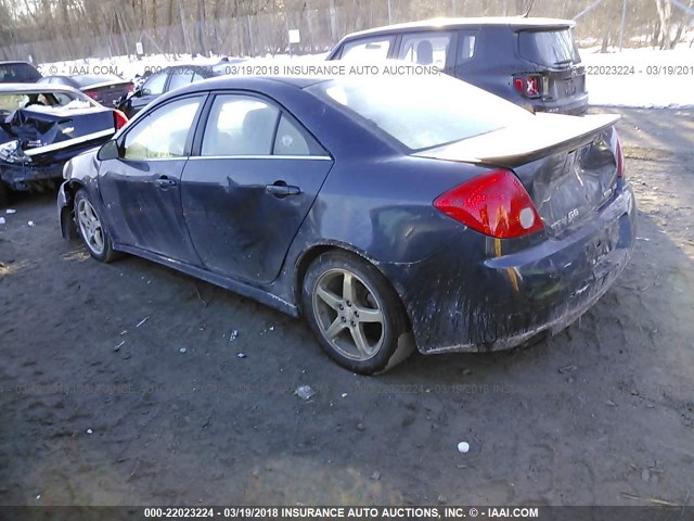 1G2ZJ57K594249719 - 2009 PONTIAC G6 Dark Blue photo 3