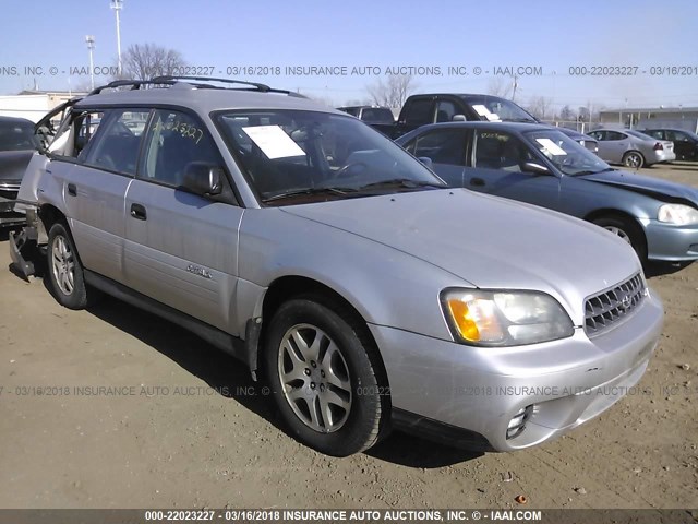 4S3BH675446615546 - 2004 SUBARU LEGACY OUTBACK AWP 银色 照片 1