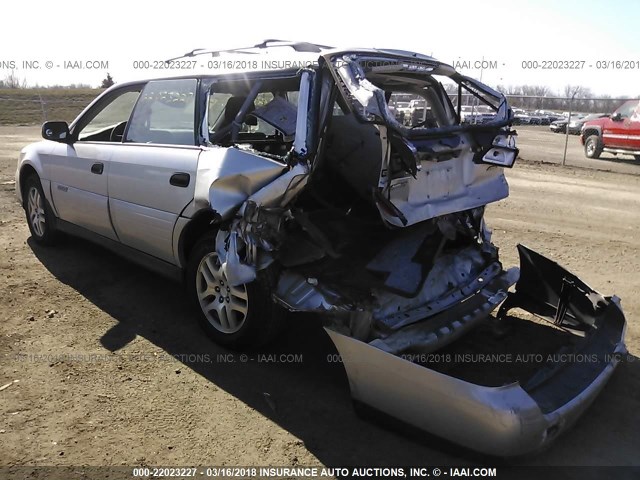 4S3BH675446615546 - 2004 SUBARU LEGACY OUTBACK AWP 银色 照片 3