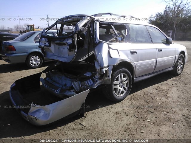 4S3BH675446615546 - 2004 SUBARU LEGACY OUTBACK AWP 银色 照片 4