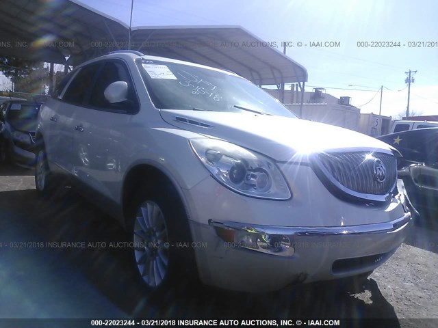 5GAKRCED1CJ314137 - 2012 BUICK ENCLAVE WHITE photo 1