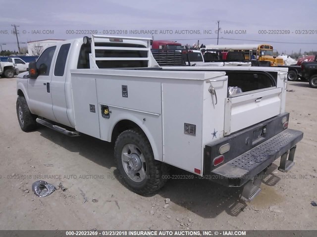 1FD7X3B65FEB72691 - 2015 FORD F350 SUPER DUTY WHITE photo 3