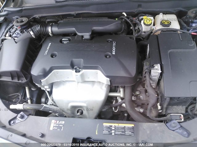 1G11C5SL5FF304665 - 2015 CHEVROLET MALIBU 1LT 蓝色 照片 10