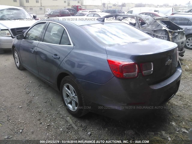 1G11C5SL5FF304665 - 2015 CHEVROLET MALIBU 1LT 蓝色 照片 3