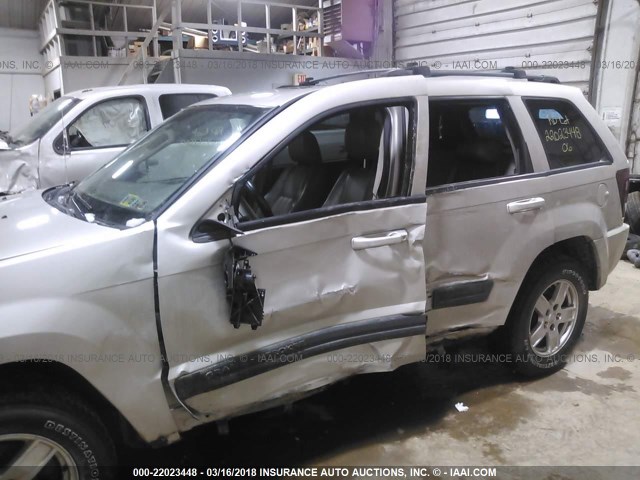 1J4GR48K86C359115 - 2006 JEEP GRAND CHEROKEE LAREDO/COLUMBIA/FREEDOM 银色 照片 6