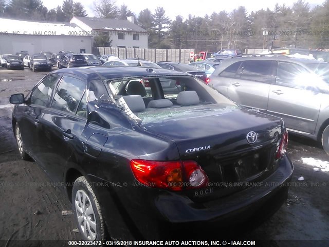 JTDBL40E99J035551 - 2009 TOYOTA COROLLA LE/XLE BLACK photo 6