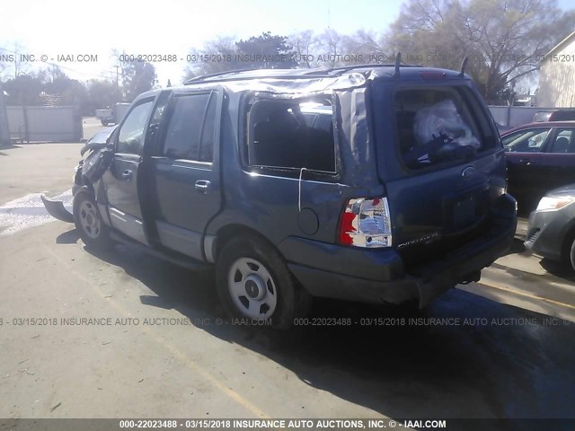 1FMRU15WX3LB78477 - 2003 FORD EXPEDITION XLT ლურჯი ფოტო 3