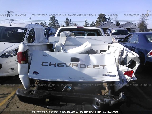 1GCCS1956YK283922 - 2000 CHEVROLET S TRUCK S10 WHITE photo 6