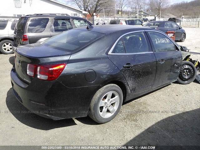 1G11C5SL5EF158203 - 2014 CHEVROLET MALIBU 1LT 黑色 照片 4