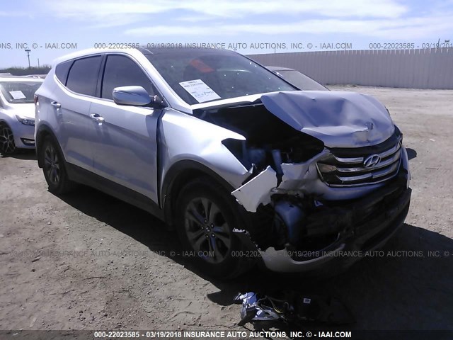 5XYZU3LB1DG121422 - 2013 HYUNDAI SANTA FE SPORT  SILVER photo 1