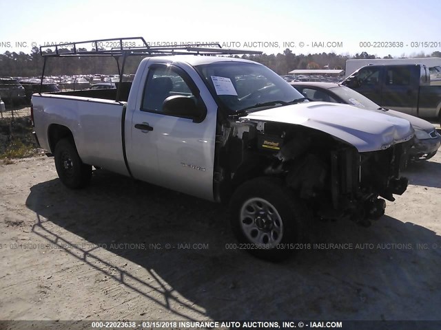 1GTN1TEX7BZ206196 - 2011 GMC SIERRA C1500 ვერცხლისფერი ფოტო 1