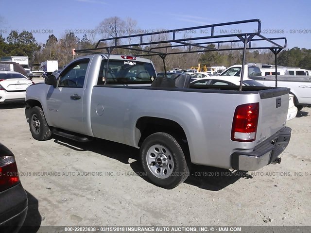 1GTN1TEX7BZ206196 - 2011 GMC SIERRA C1500 ვერცხლისფერი ფოტო 3