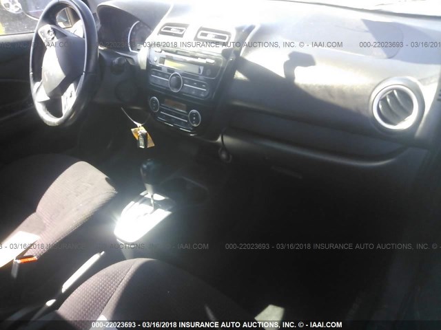 ML32A4HJ4EH023951 - 2014 MITSUBISHI MIRAGE ES BLUE photo 5