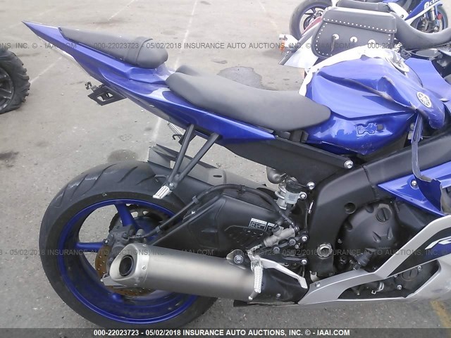 JYARJ16YXGA010770 - 2016 YAMAHA YZFR6 C BLUE photo 6