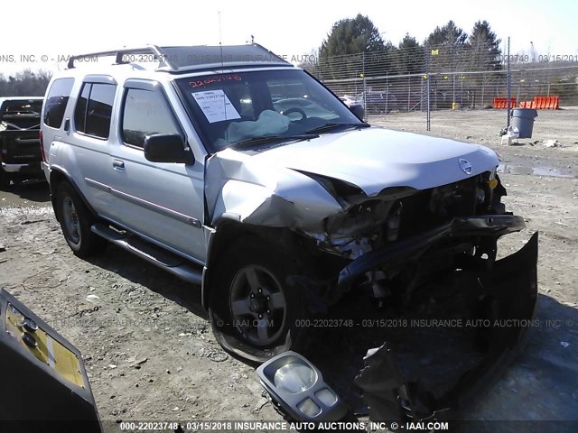 5N1ED28Y02C569055 - 2002 NISSAN XTERRA XE/SE SILVER photo 1