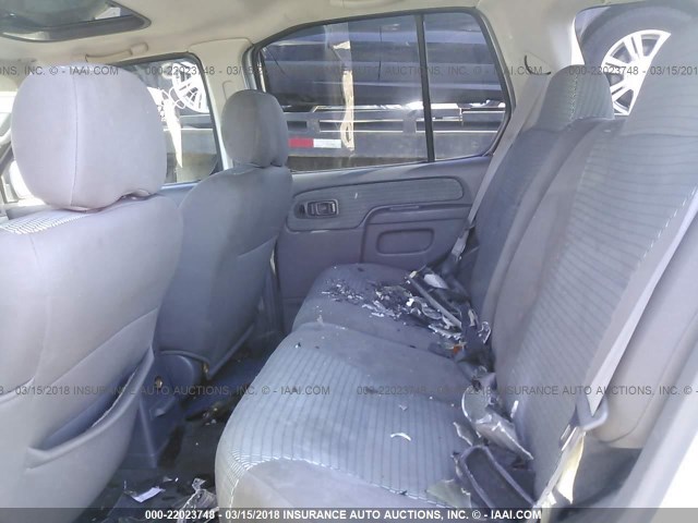 5N1ED28Y02C569055 - 2002 NISSAN XTERRA XE/SE SILVER photo 8