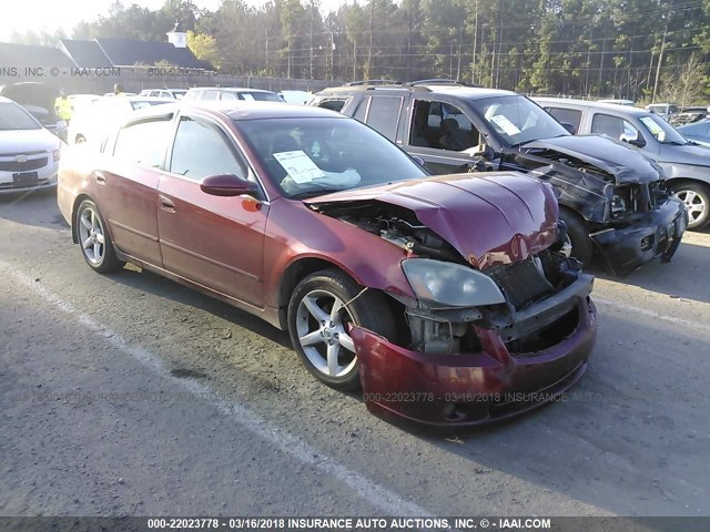 1N4BL11D05C126622 - 2005 NISSAN ALTIMA SE/SL/SE-R MAROON photo 1