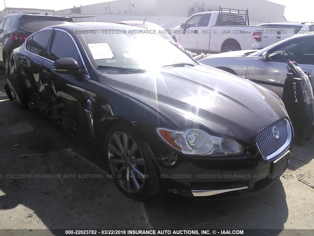 SAJWA0GBXALR79154 - 2010 JAGUAR XF PREMIUM BLACK photo 1