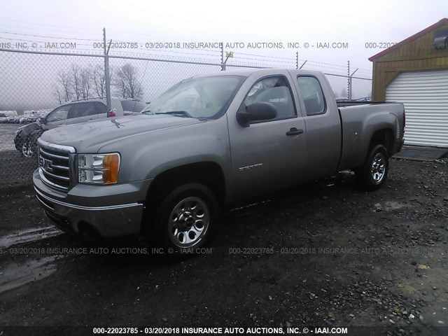 1GTR1TEX4CZ284812 - 2012 GMC SIERRA C1500 Pewter photo 2