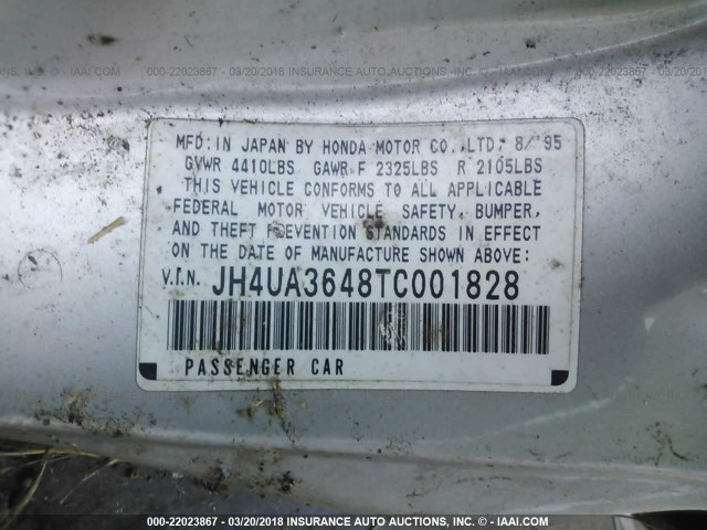 JH4UA3648TC001828 - 1996 ACURA 3.2TL TAN photo 9