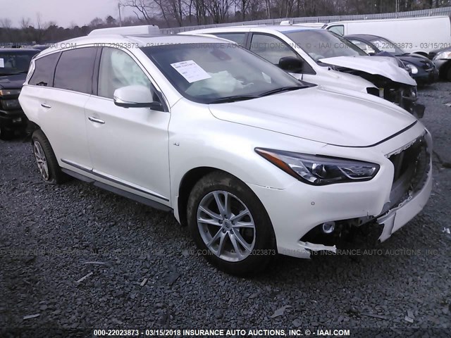 5N1AL0MM0GC522091 - 2016 INFINITI QX60 WHITE photo 1