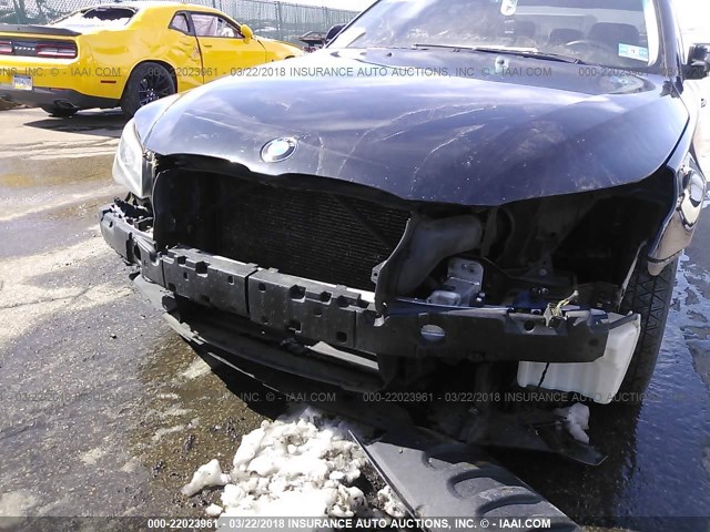 WBANV13598CZ51244 - 2008 BMW 528 XI BLACK photo 6