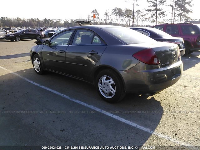 1G2ZG558164124718 - 2006 PONTIAC G6 SE1 GRAY photo 3