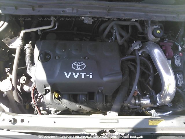 JTLKT324164057976 - 2006 TOYOTA SCION XB GREEN photo 10