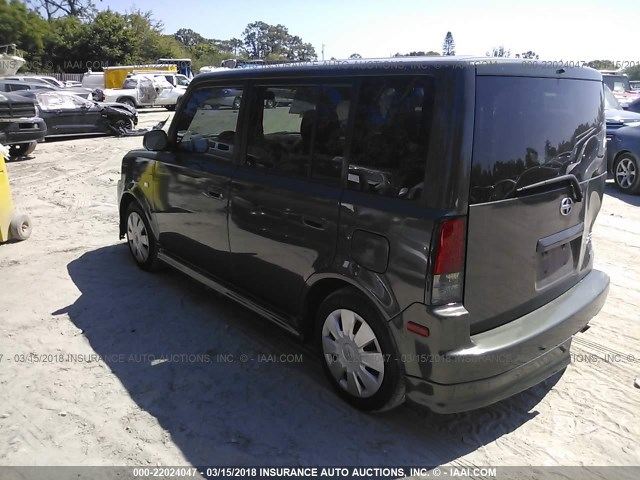 JTLKT324164057976 - 2006 TOYOTA SCION XB GREEN photo 3