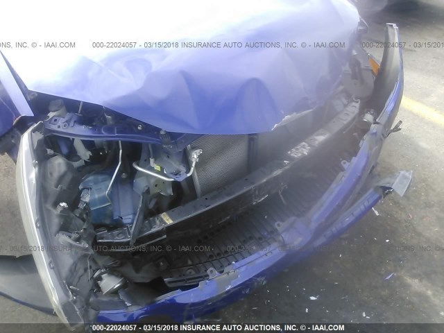 5YFBURHE0EP147367 - 2014 TOYOTA COROLLA L/LE/LE PLS/PRM/S/S PLS BLUE photo 6