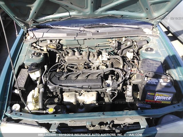 1N4AB42D0SC518705 - 1995 NISSAN 200SX SE GREEN photo 10