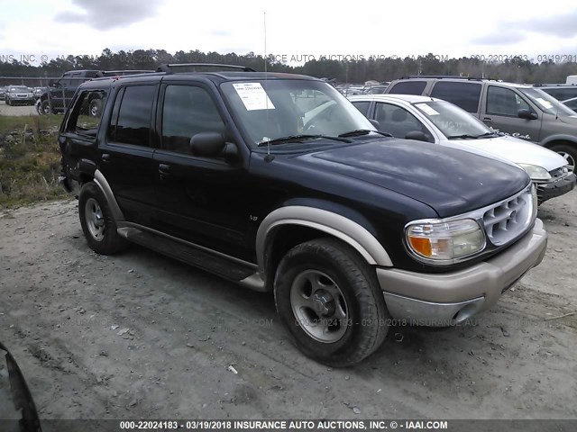 1FMDU84P2YZB88745 - 2000 FORD EXPLORER EDDIE BAUER Dark Blue photo 1