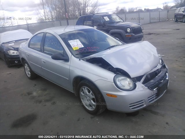 1B3ES56C83D245612 - 2003 DODGE NEON SXT SILVER photo 1