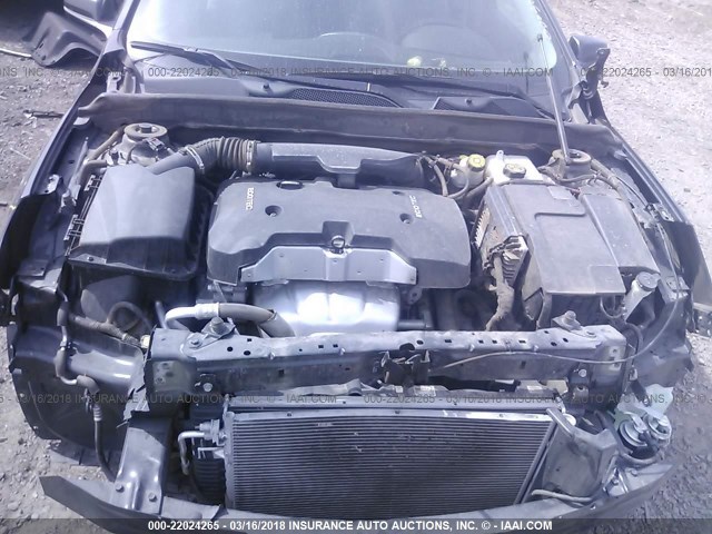 1G11B5SLXEF247056 - 2014 CHEVROLET MALIBU LS 棕色 照片 10