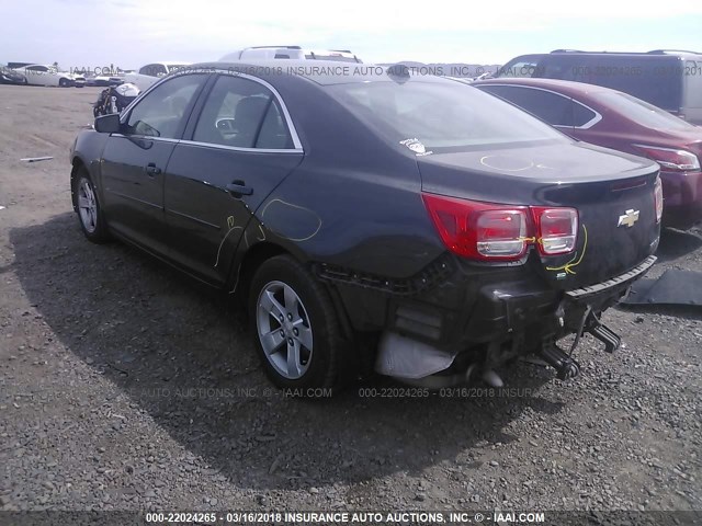 1G11B5SLXEF247056 - 2014 CHEVROLET MALIBU LS 棕色 照片 3