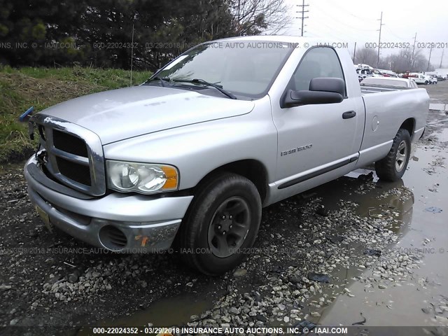 1D7HA16K15J612939 - 2005 DODGE RAM 1500 ST SILVER photo 2