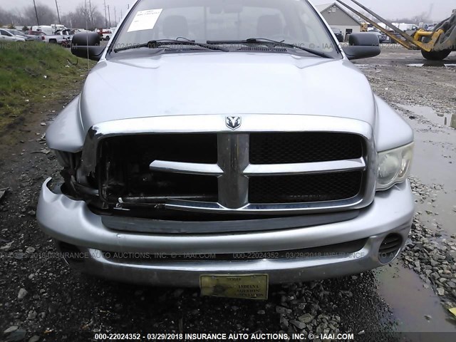 1D7HA16K15J612939 - 2005 DODGE RAM 1500 ST SILVER photo 6