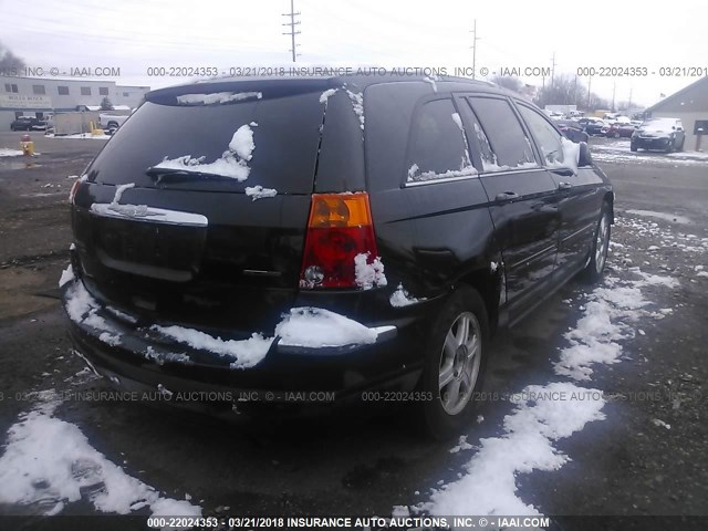 2A8GF78446R838875 - 2006 CHRYSLER PACIFICA LIMITED BLACK photo 4