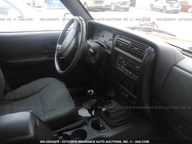 1J4FF68S5XL555269 - 1999 JEEP CHEROKEE SPORT/CLASSIC წითელი ფოტო 5