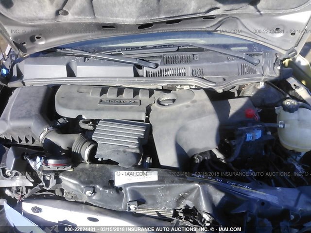 1G8AJ55F17Z133152 - 2007 SATURN ION LEVEL 2 Qızıl foto 10